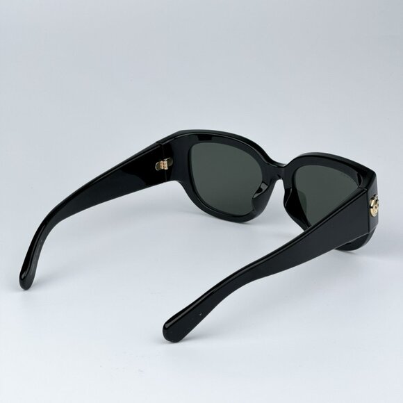 Gucci GG1599SA 001 BRAND NEW Sunglasses Black Grey Women Square - Picture 7 of 11